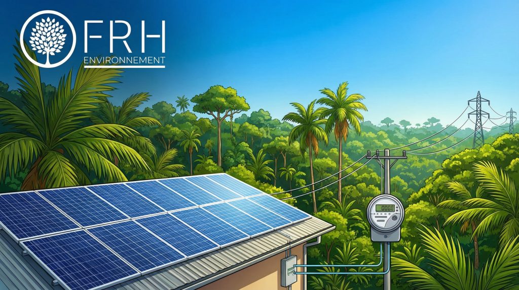 vente surplus électricité solaire Guyane