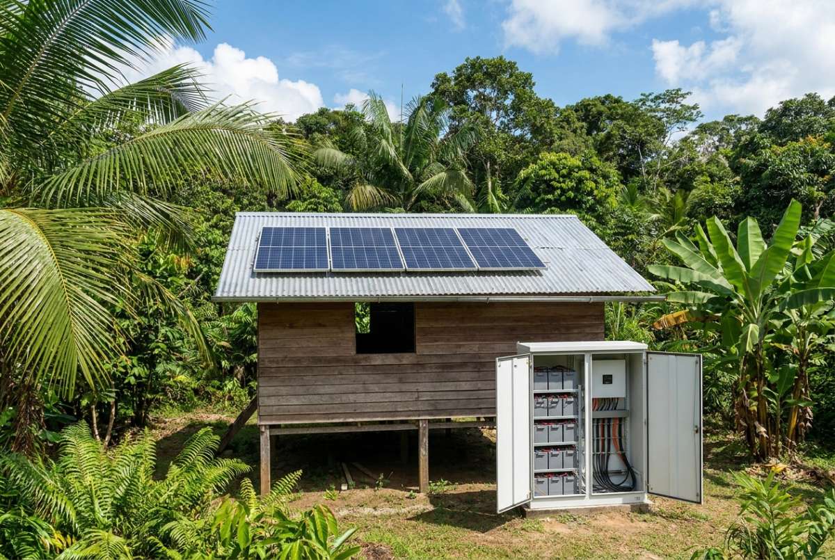 Kit solaire autonome Guyane