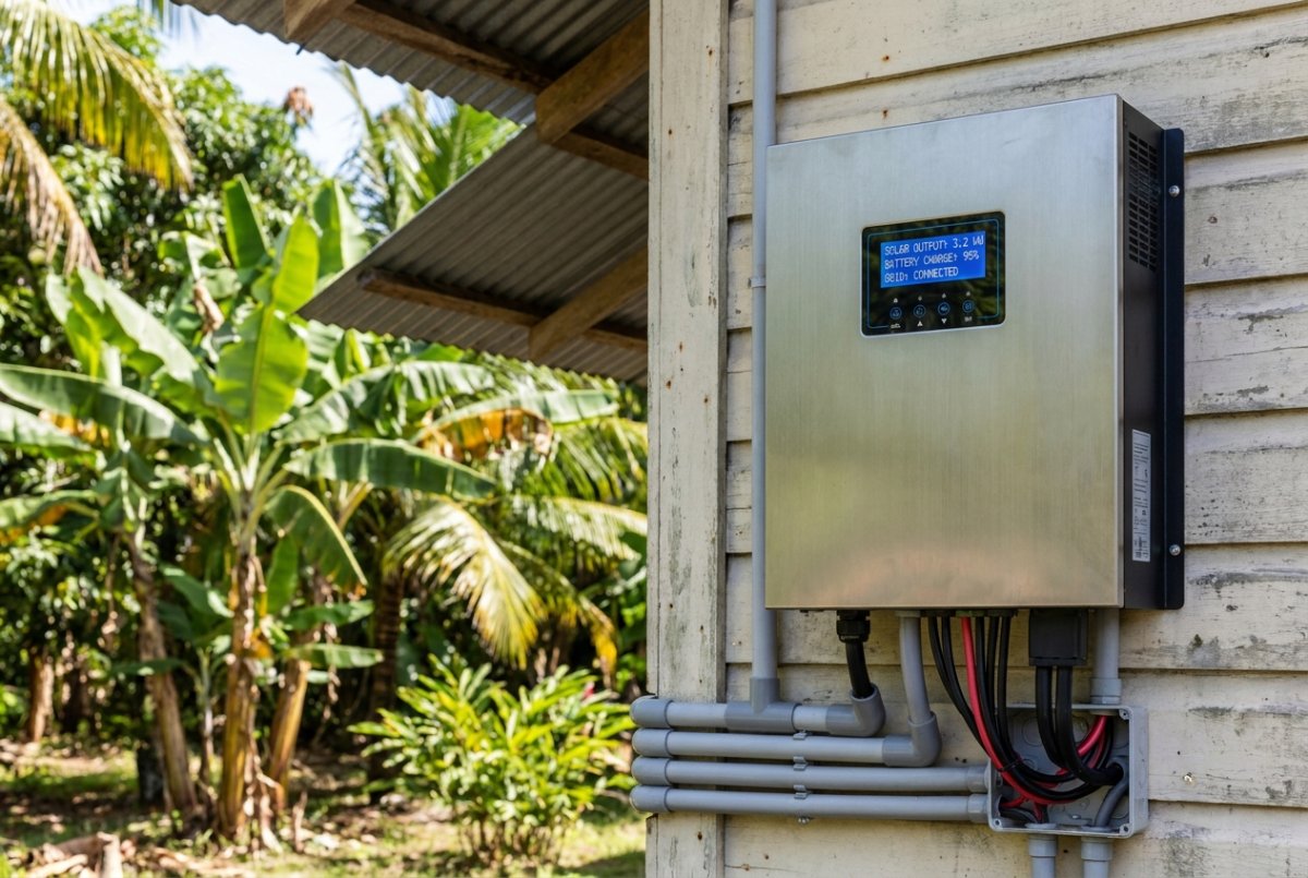 onduleur hybride solaire Guyane